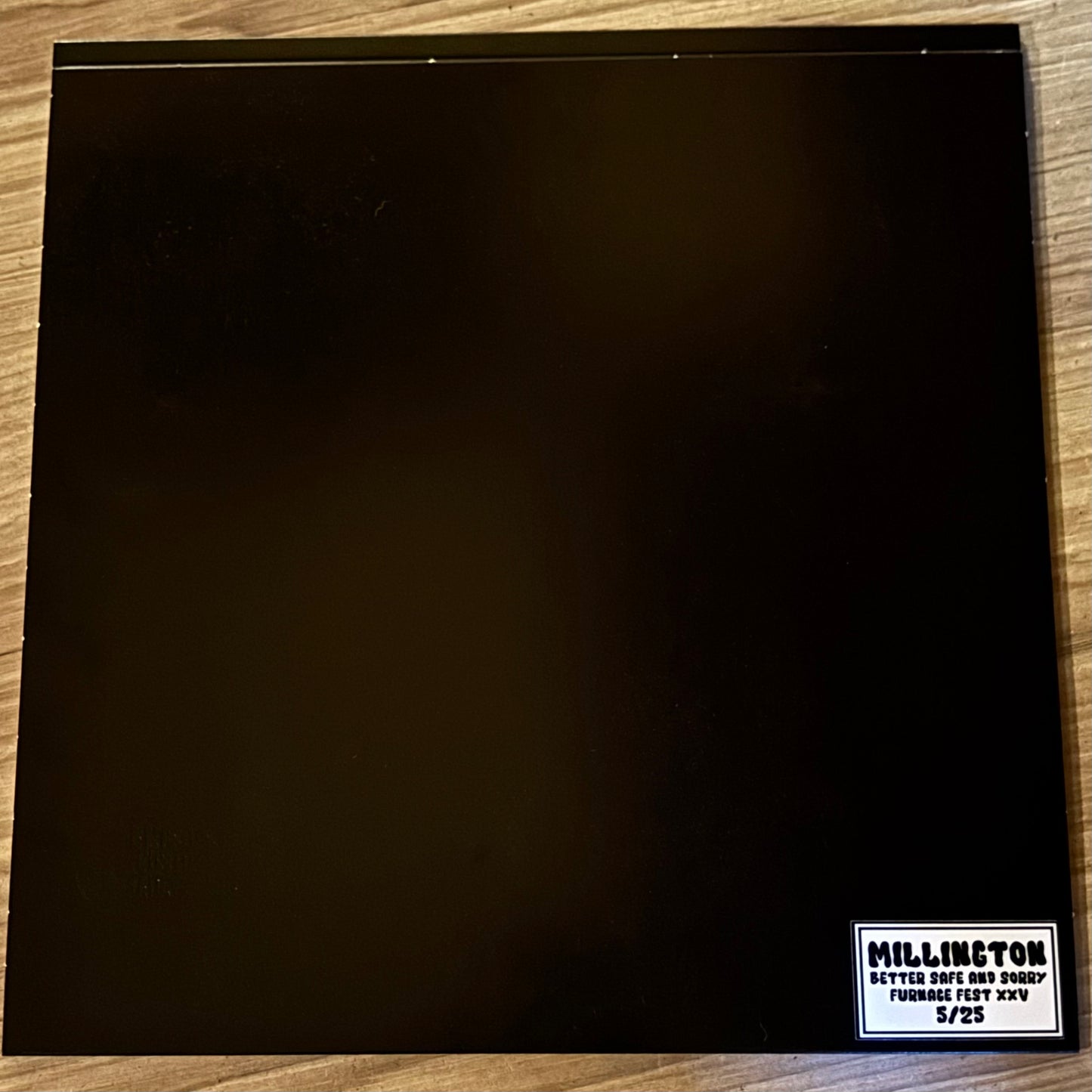 [VINYL] Better Safe and Sorry with Limited Edition Slip Cover From Furnace Fest