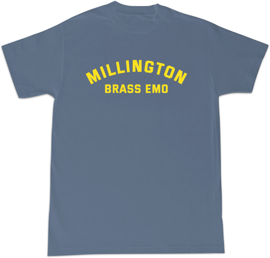 MILLINGTON - BRASS EMO T (BLUE)