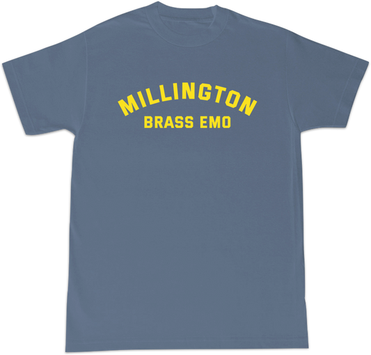 MILLINGTON - BRASS EMO T (BLUE)